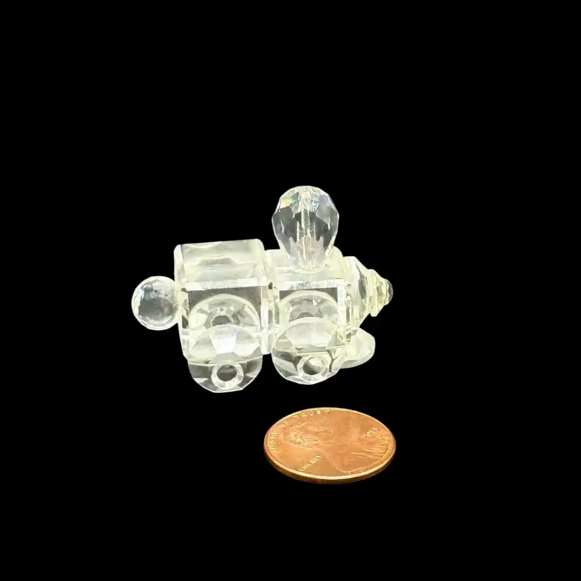 Mini Swarovski Crystal "Petrol Wagon
