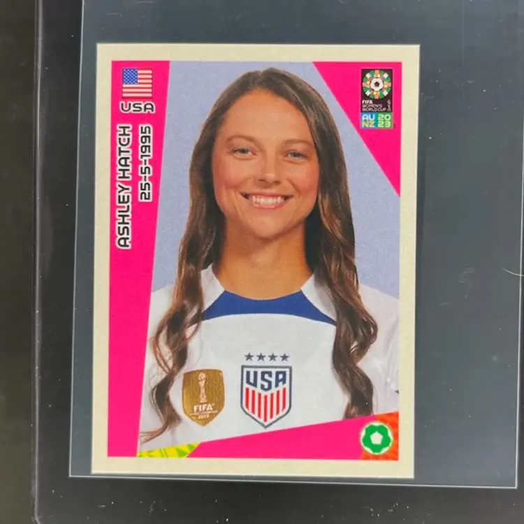 Ashley Hatch 2023 Panini Women’s World Cup Sticker USA Soccer Card