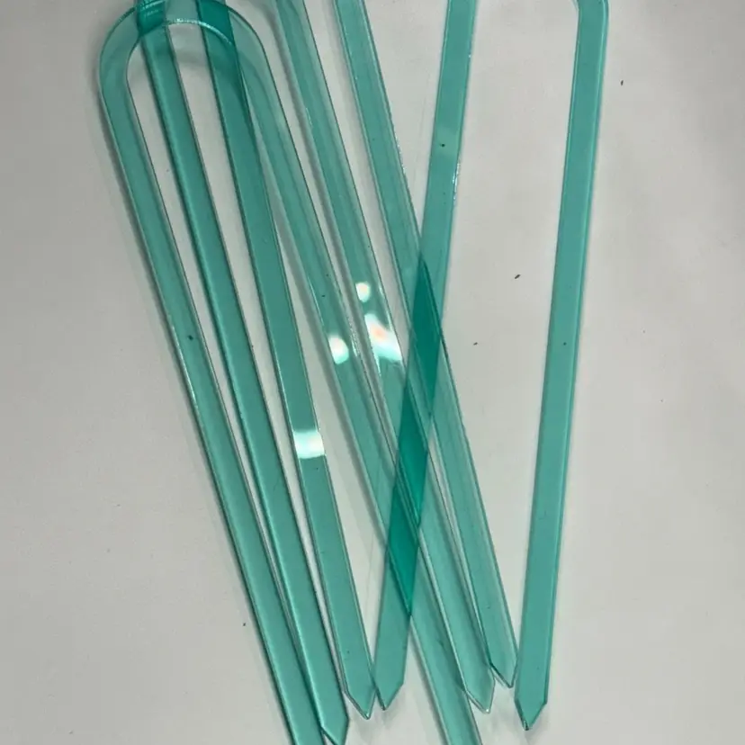 Mini Trellis Glass Green - 7.5x1.5