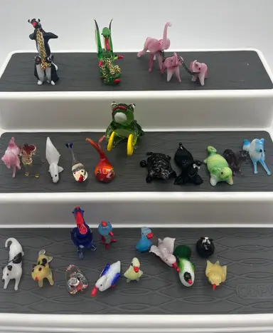 Tiny Glass Critters And CHICKENS!!
