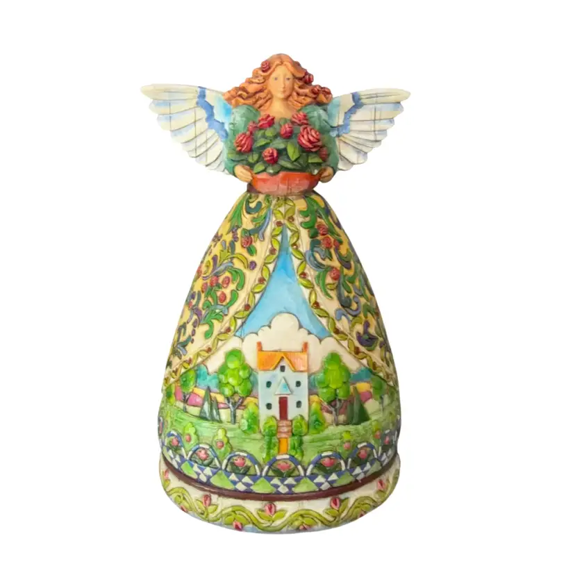 026. Jim Shore 2004 “Summer Restores the Soul” 9” Angel Figurine