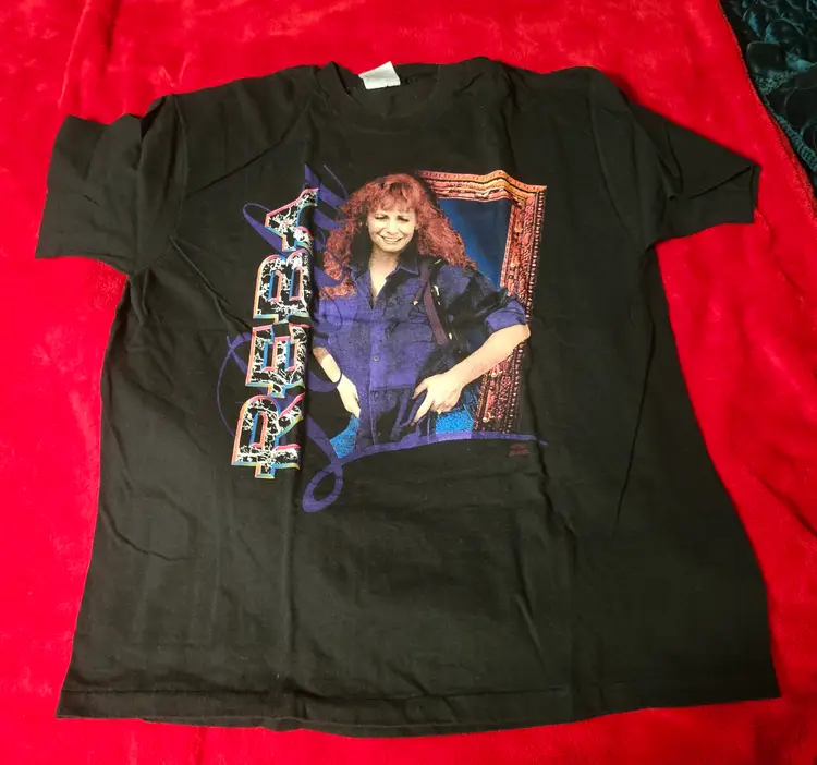 Vintage 90s Reba McEntire Tour Short Sleeve T-Shirt Size XL