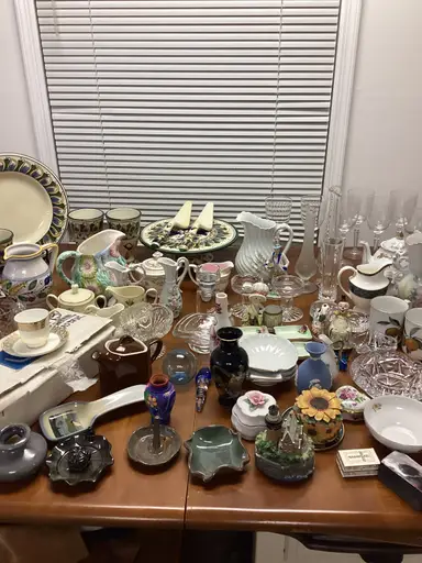 A Little Bit Of Everything!  Come Shop My Table, Shelves, And Listings!