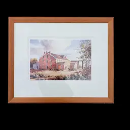 Roland Lee Hand Signed Limited Numbered Edition 468/950 Print St George Utah