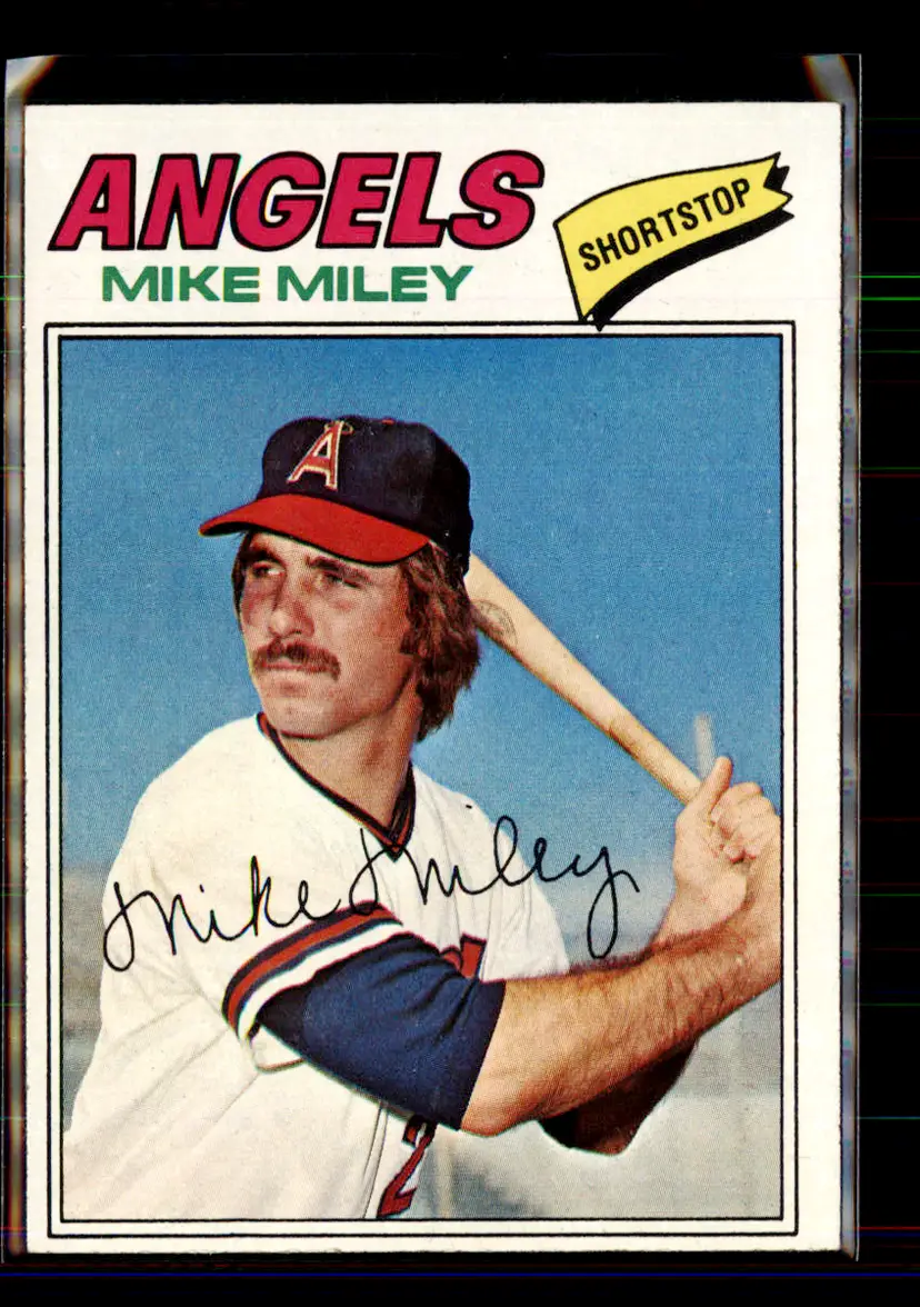Mike Miley 1977 Topps #257 - (144) - California Angels