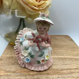1950s Japan Lefton Bloomer Girl. 4”