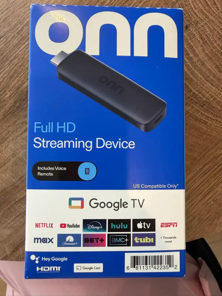 TV Full HD Streaming Device,  Fast Wi-Fi, Dolby Audio, Google TV Voice Control