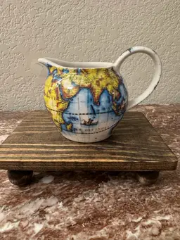 Paul Cardew Terrestrial Globe Creamer