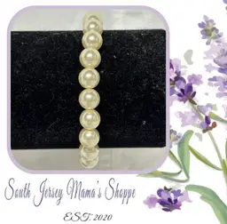Vintage Classic Faux Pearl Beaded Bracelet