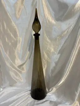Empoli 26” Smokey Gray Genie bottle See Pic stopper