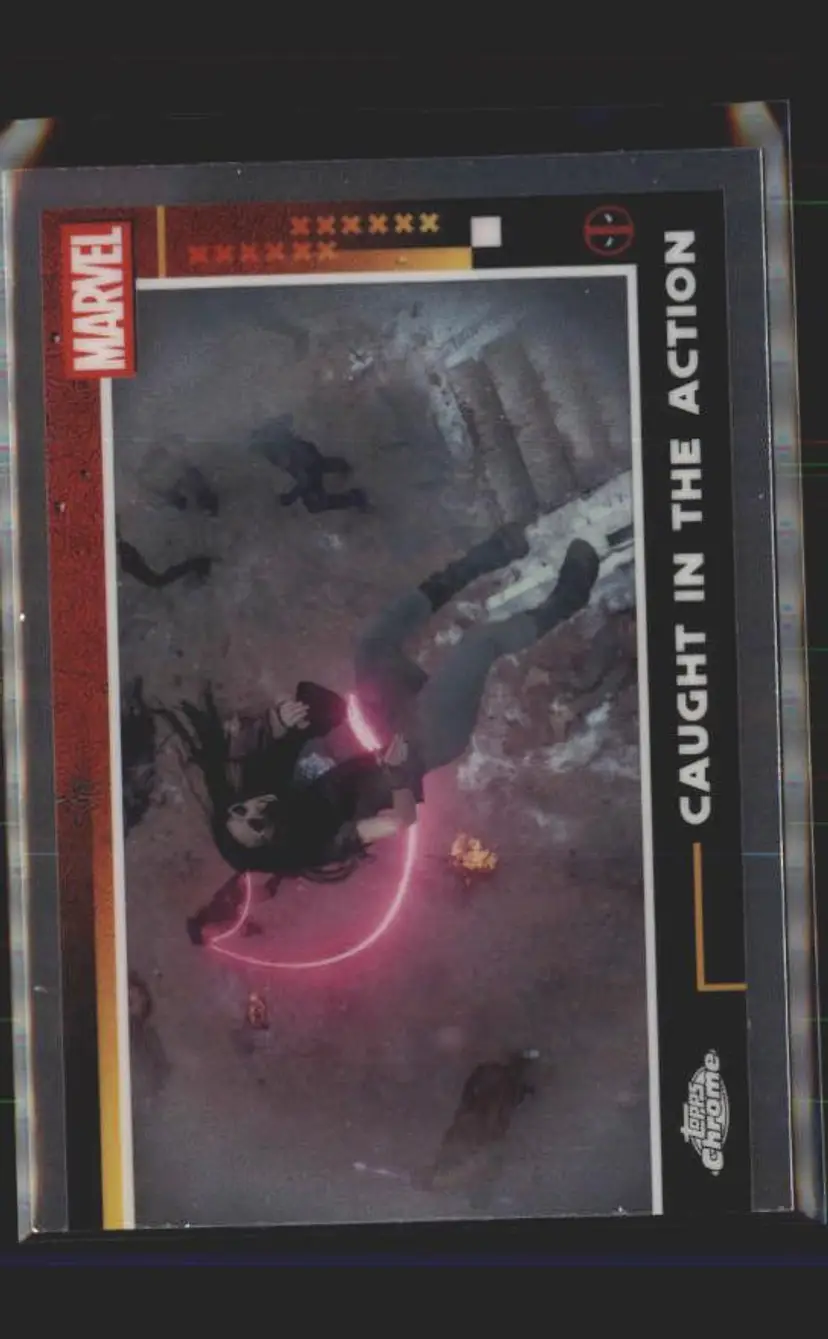 Caught In The Action 2025 Topps Chrome Marvel Deadpool #84 - (140) -