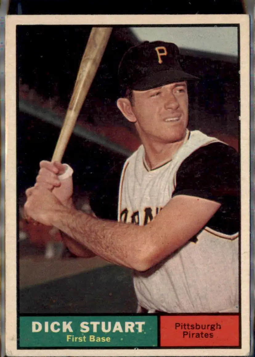 1961 Topps #126 Dick Stuart - ( ) - Pittsburgh Pirates