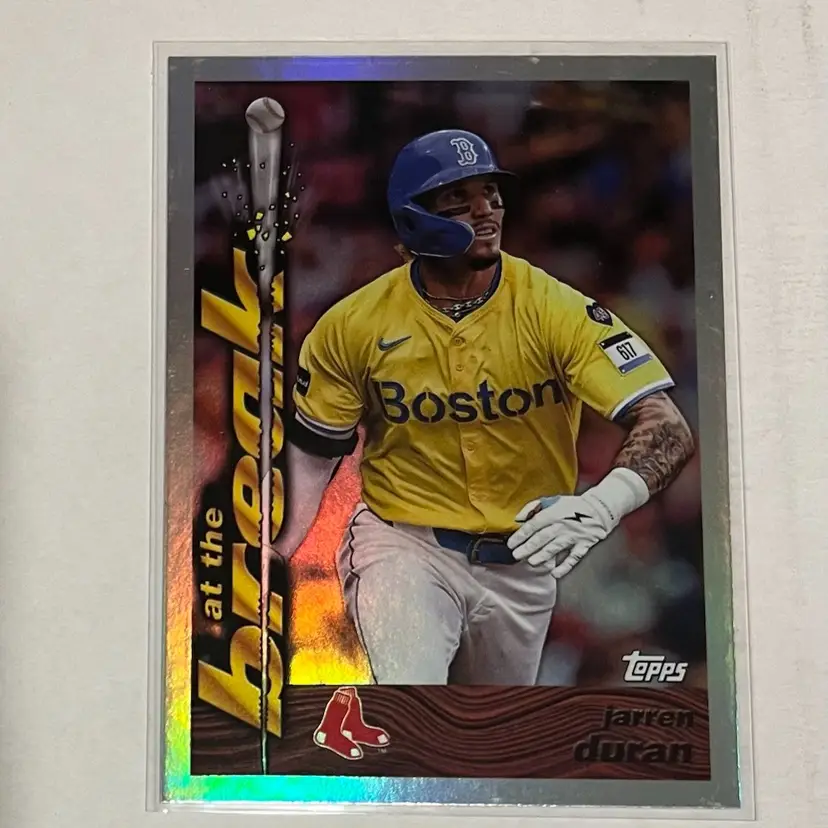Jarren Duran At The Break Boston Red Sox