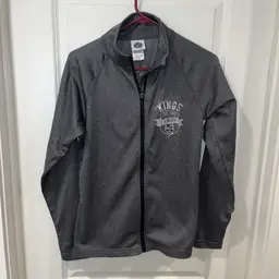 NHL Brand Los Angeles Kings track jacket full zip long sleeve women SIZE M 8/10