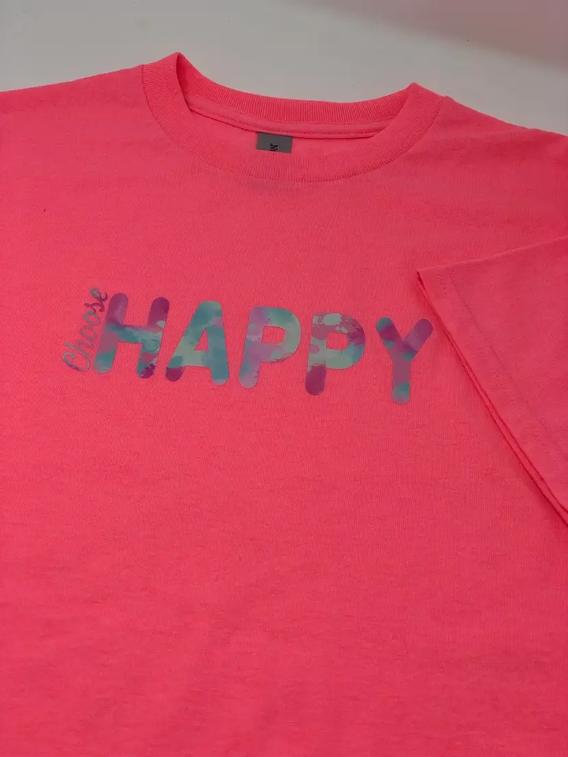 Original Design T-Shirt Made by Me Choose Happy