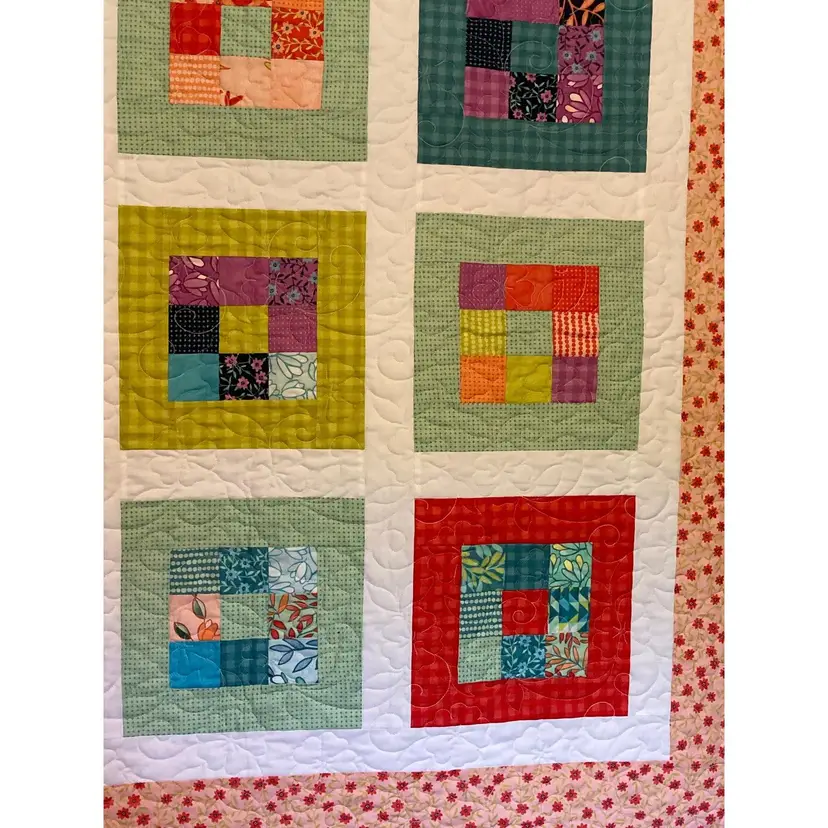 New
#2 Baby Squares 
Crib sized finished quilt