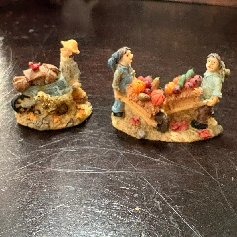 Harvest Themed Figurines