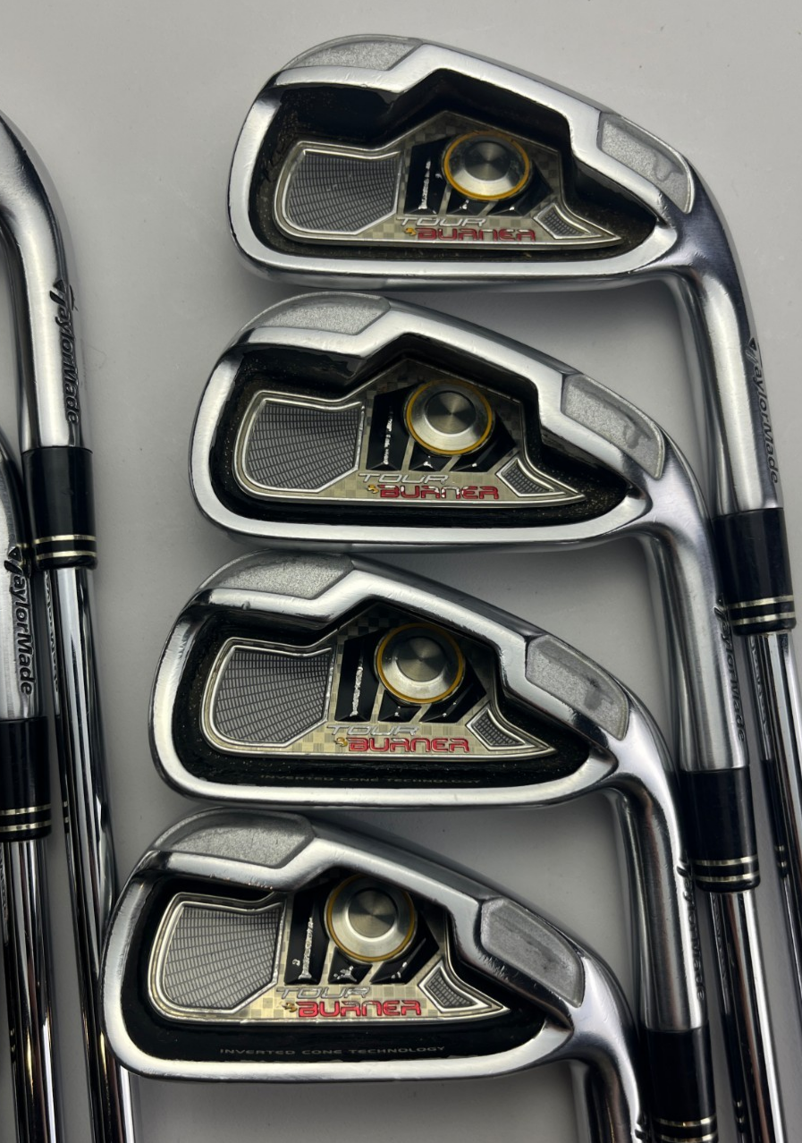 Stacked Golf · TaylorMade Tour Burner Irons 3-PW - Steel Regular