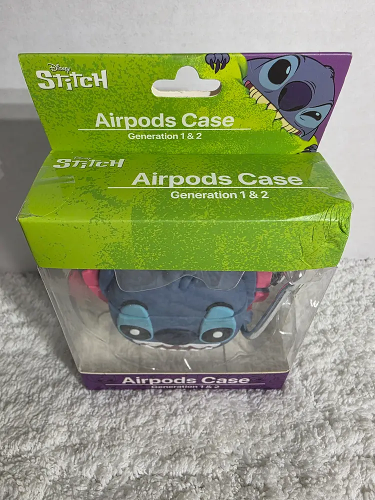 Disney Stitch Airpods Case Generation 1 & 2 NEW