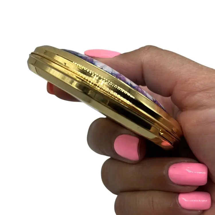 Murano Glass (original sticker) Millefiori Compact