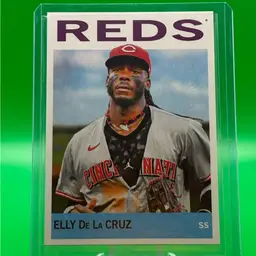 Elly De La Cruz 2025 Topps Heritage 25th Anniversary Cincinnati Reds