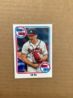 2023 Topps Heritage High Number NOW & THEN  NT-7 SPENCER STRIDER