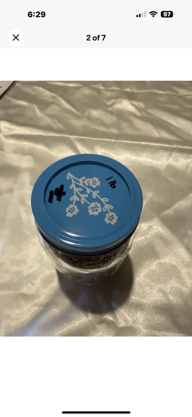 Jewelry Jar. Earrings Necklaces Bracelets Brooches 1 Lb.  All Wearable #14