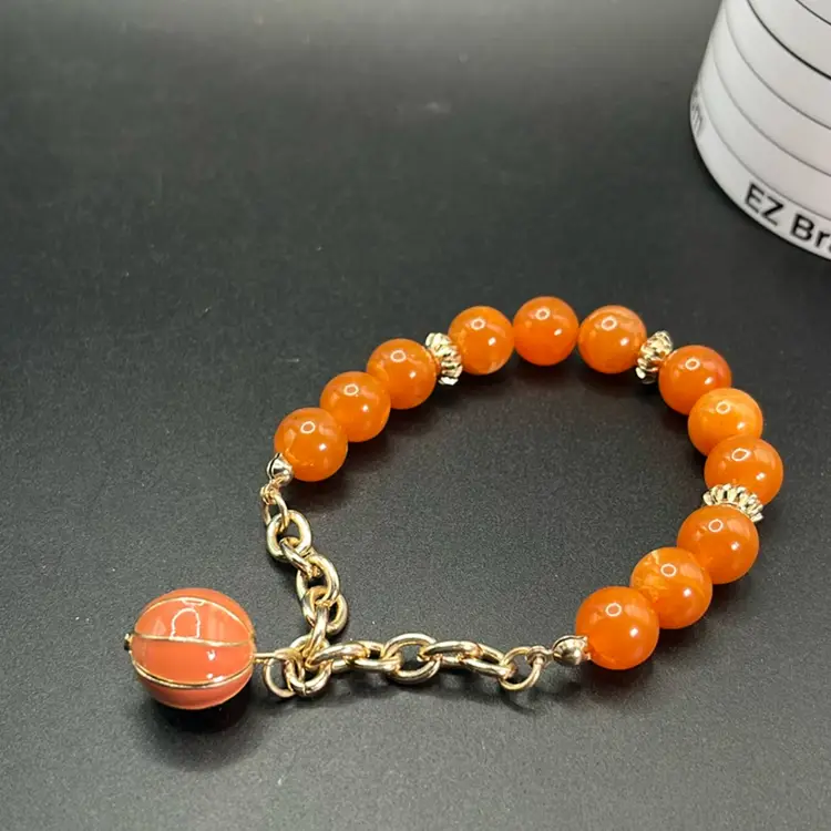 Orange Basketball 🏀? Bracelet Stretch