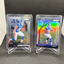 Saquon Barkley Rookie Prizm Lot