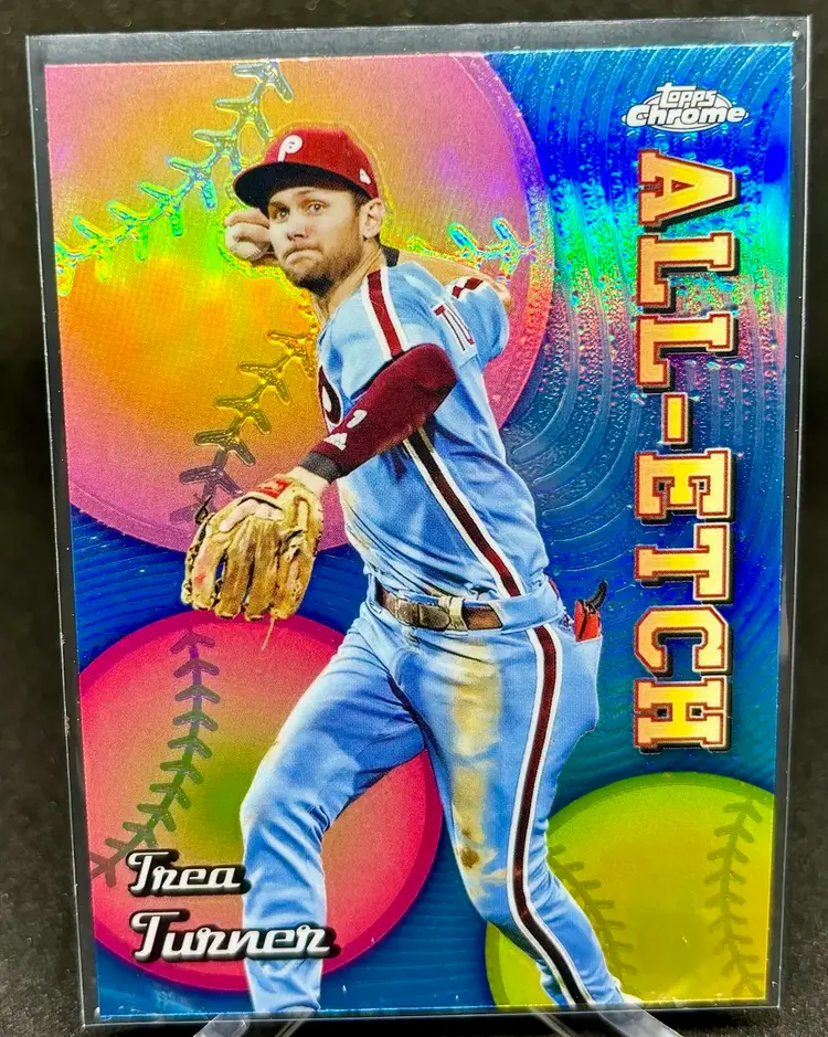 Trea Turner 2024 Topps Chrome All Etch Insert
Philadelphia Phillies