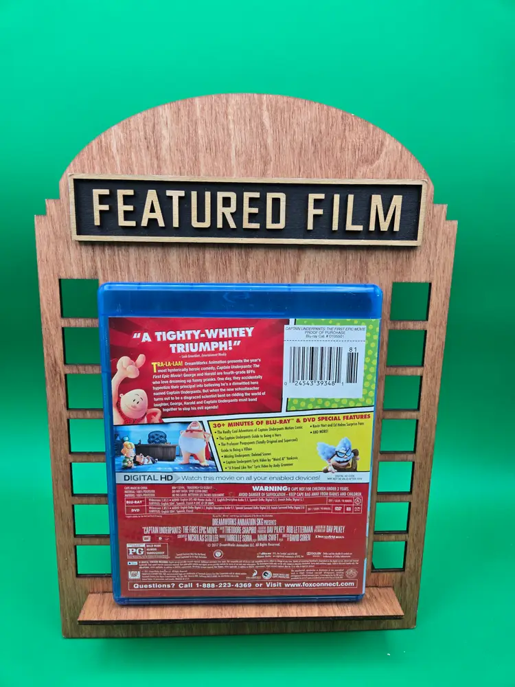 Captain Underpants: the First Epic Movie (Hero Edition) (Blu-ray/DVD Combo 2017)