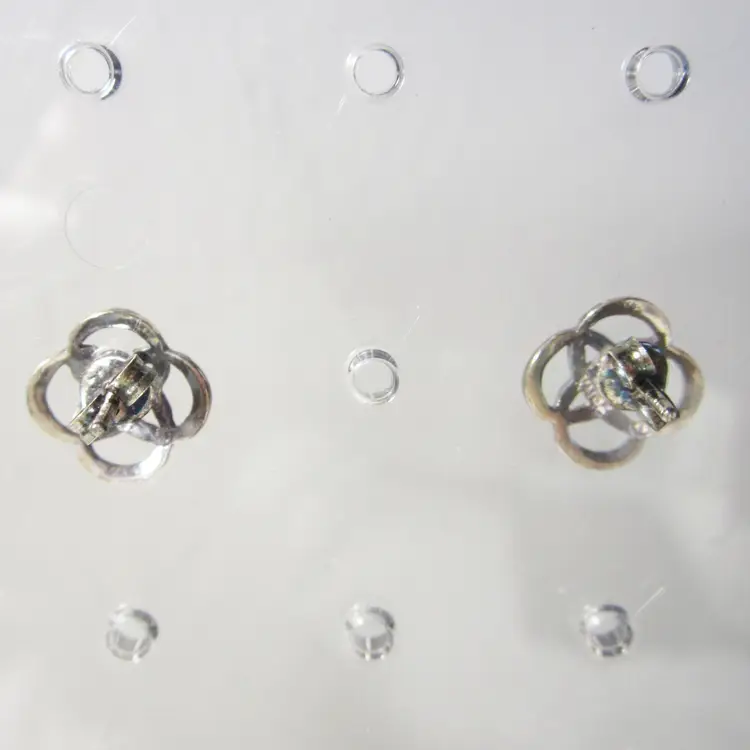 Vintage 925 Sterling Silver Celtic Knot Earrings