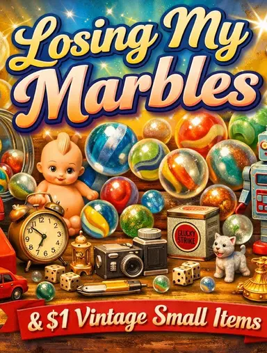 Marbles! Plus $1 Vintage Small Items