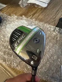 Callaway Epic, 3 Wood, 15 Degree, Hazardous 60 Gram 5.5 Shaft