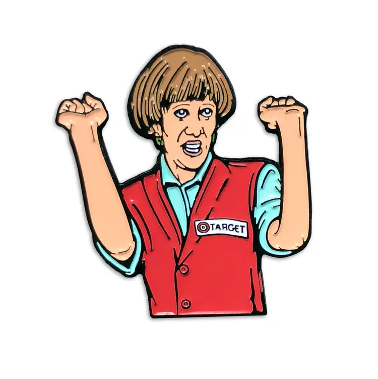 SNL Kristen Wiig Target Lady Lapel Jacket Pin Ltd Edition New Never Worn