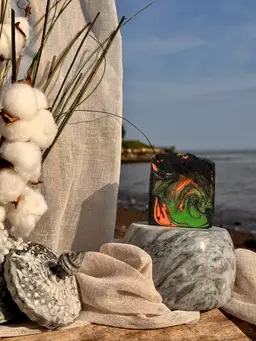 Cursed Flame | Halloween Soap – Maleficent Inspired | Natural Handmade Soap|Gift|Personalized Gift|Organic Soap|Self Care Birthday Gift|