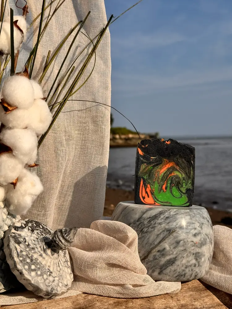 Cursed Flame | Halloween Soap – Maleficent Inspired | Natural Handmade Soap|Gift|Personalized Gift|Organic Soap|Self Care Birthday Gift|