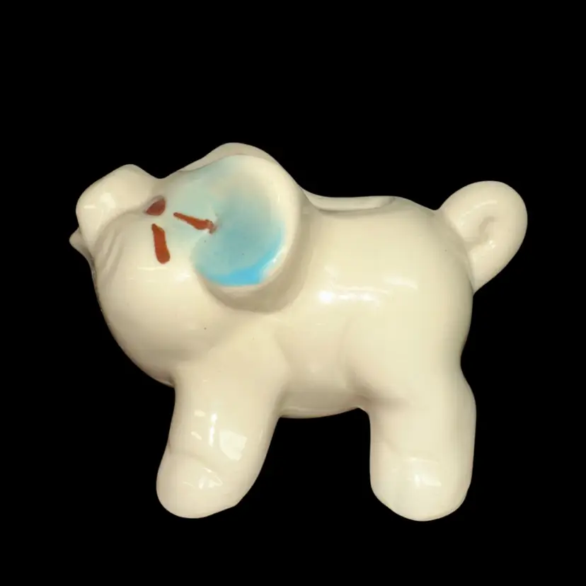 Vintage Small Ceramic Pig Planter