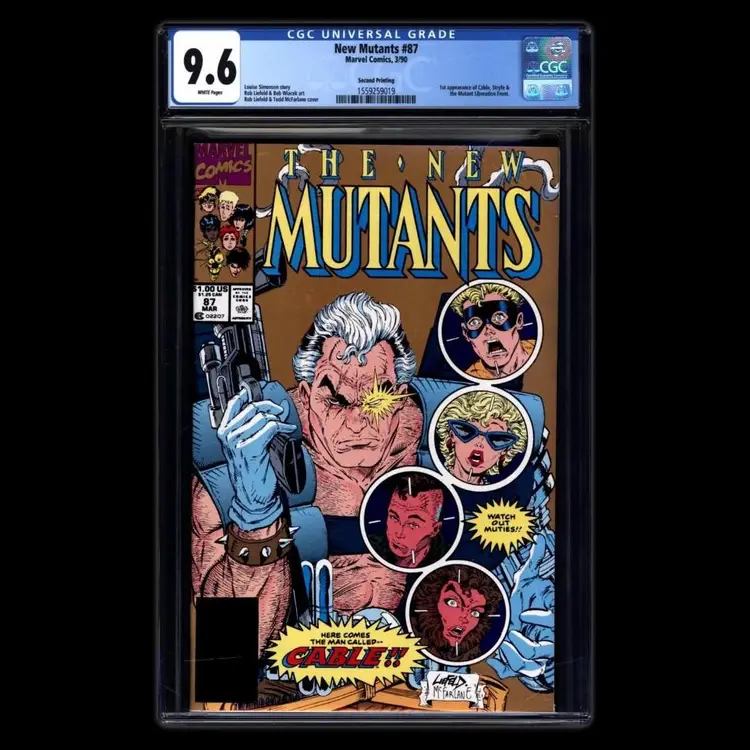 New Mutants #87 (1990) - CGC-Graded 9.5