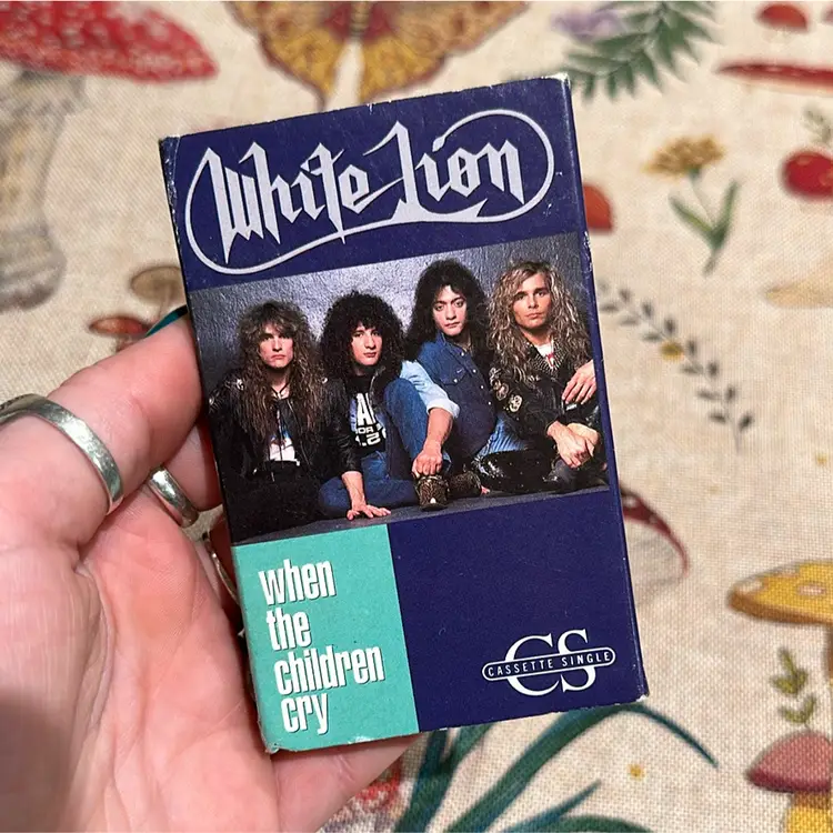 White Lion When The Children Cry Cassette