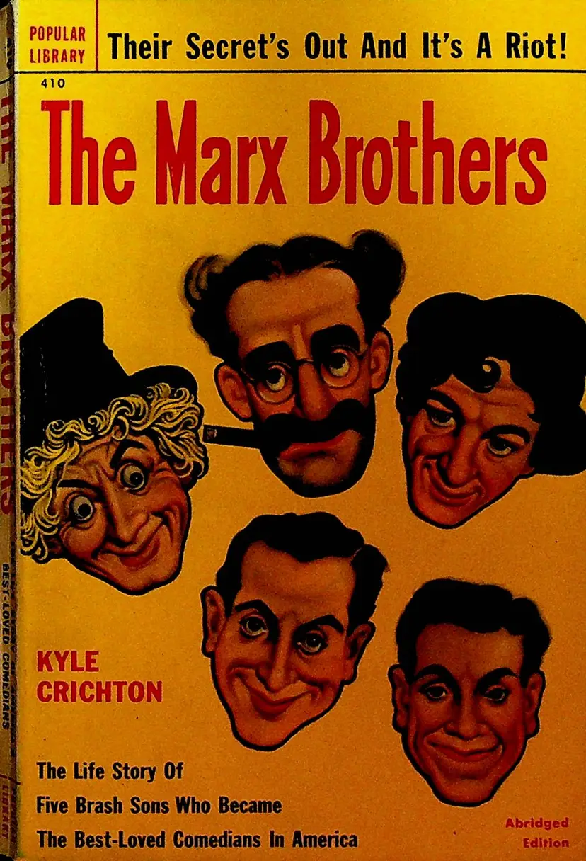 The Marx Brothers Paperback by Kyle Crichton