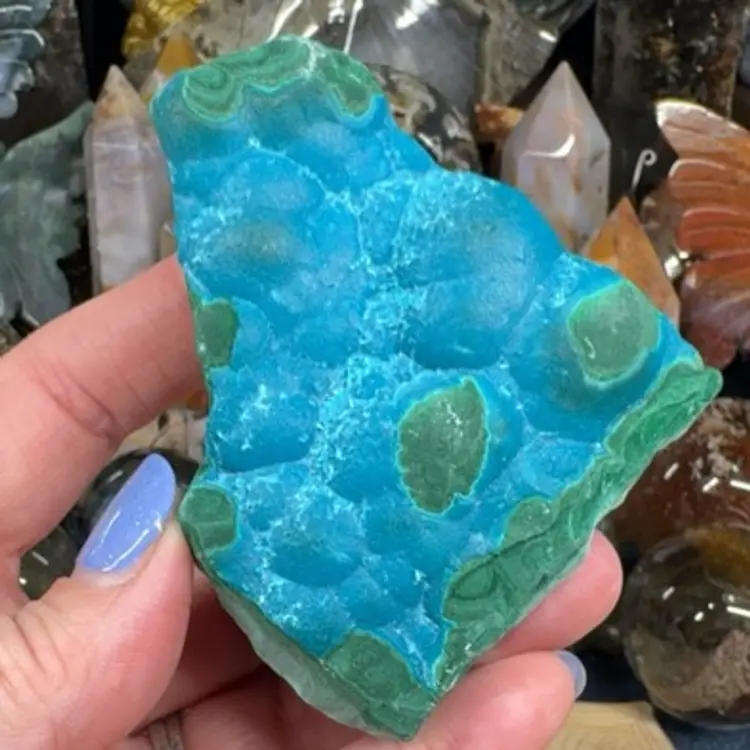 Malachite W/ Chrysocolla 35B