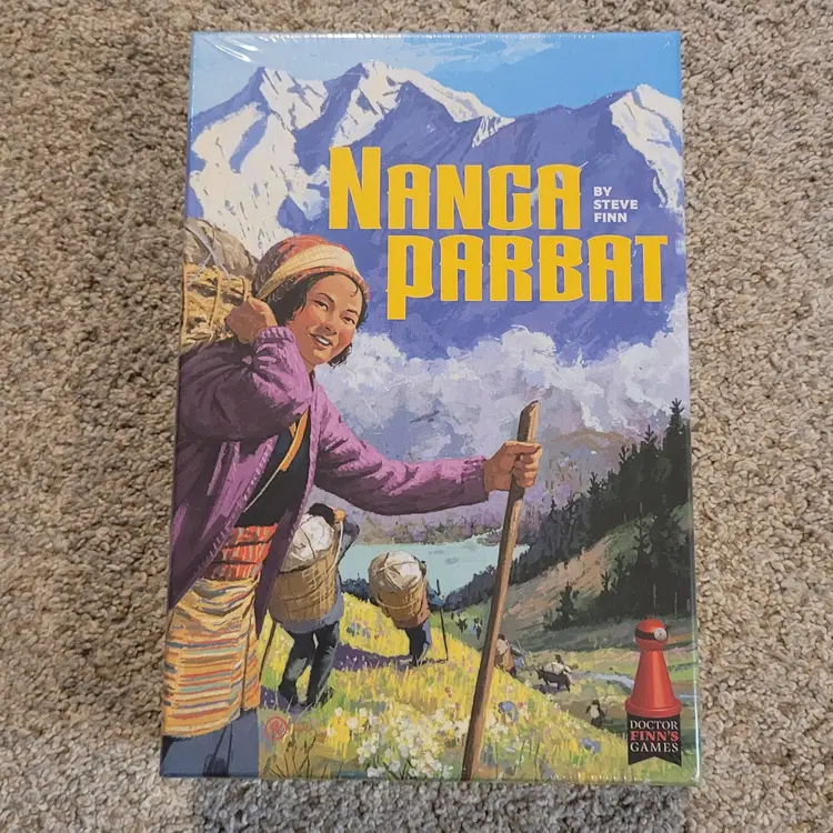 Nanga Parbat Board Game by Steve Finn