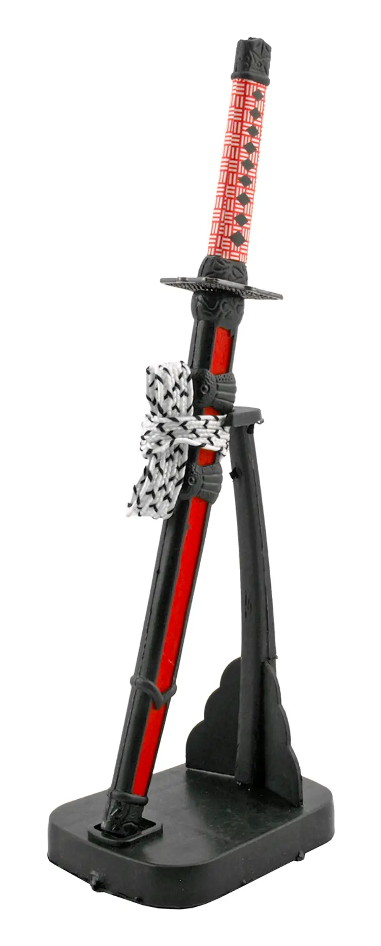 Desktop Samurai Sword Katana Letter Opener - Red