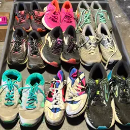 Lot Of 9 Nike And Brooks Shoes