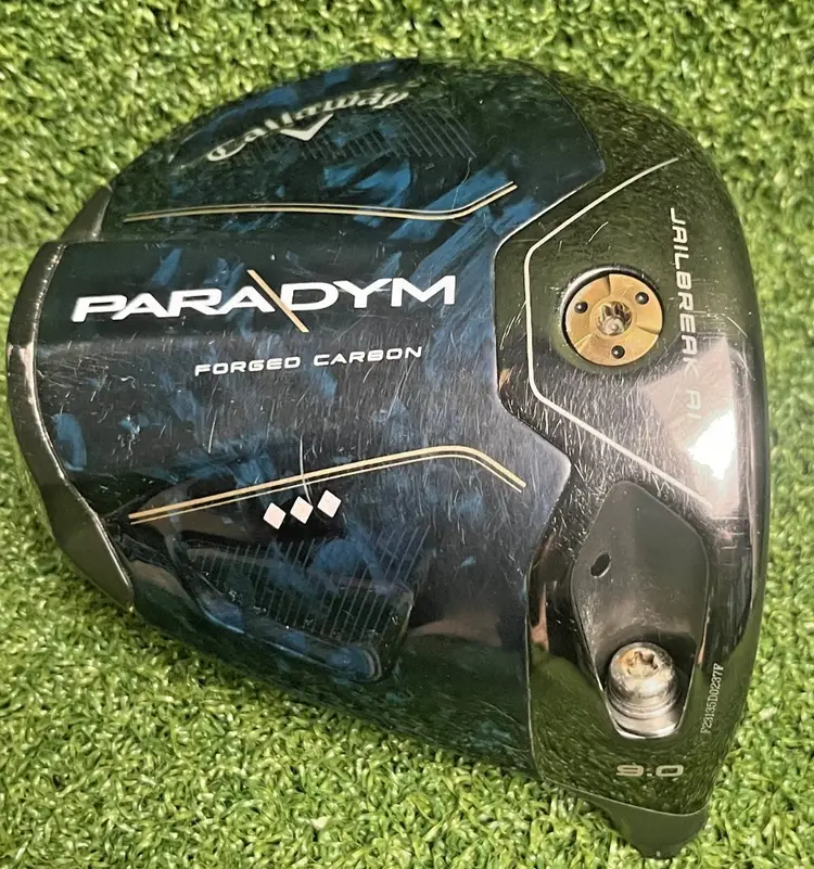 Callaway Paradym Triple Diamond Driver 9* HEAD ONLY RH w/ HC