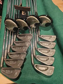 Ping vintage golf clubs