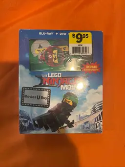 Lego Ninjago Movie (Blu-ray/DVD/2018 Digital), 6 Bonus Keychains, Franco, Chan