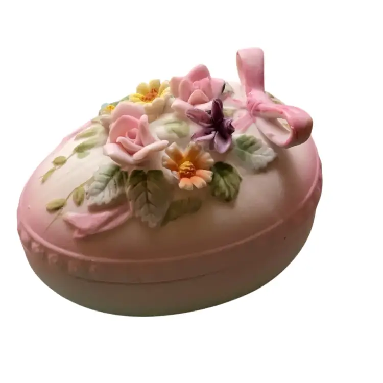 Lefton Porcelain Easter Egg