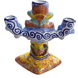 Talavera Candle Stick